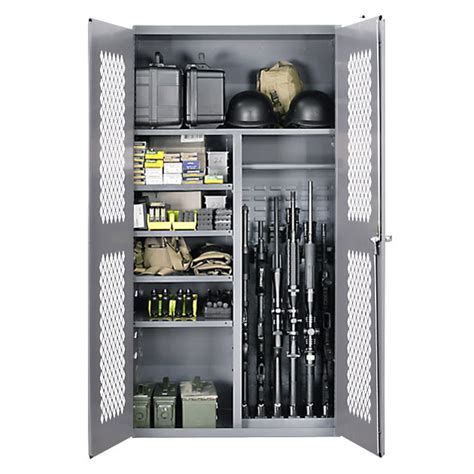 gun cabinet steel|steel cabinet for gun storage.